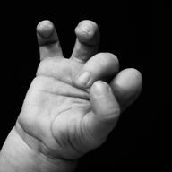 Infant hand