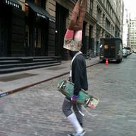 Leghead in Soho