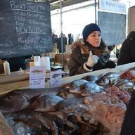 The first Gathering of the Fisheries event at the New Amsterdam Market in December 2011