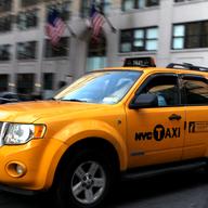 New York City yellow taxi, cab, SUV taxi