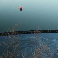 Oil boon on Newtown Creek 