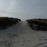 Sand dunes at Oak Beach on Long Island