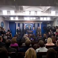 President Barack Obama speaks about the US strategy for military and civilian operations in Afghanistan and Pakistan following a two-month review process of the nine-year war