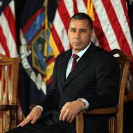 NEW YORK - MARCH 08: New York Governor David Paterson sits during a town hall meeting at Borough Hall March 8, 2010 in the Brooklyn borough of New York City. 