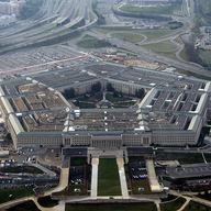 Birds eye view of the Pentagon