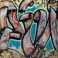 Part of a mural by Pink at S. 9th St. and Havemeyer St.