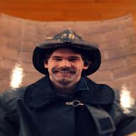 Undated photo or Roy Chelsen kept at his firehouse Engine 28 Company 11