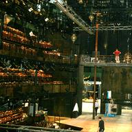 The Royal Shakespeare Company built a replica of their theater inside the Park Avenue Armory, June 30, 2011