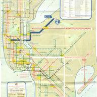 1964 NYC Subway Map