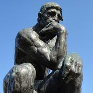 The Thinker by Auguste Rodin