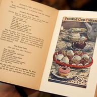 'Bettina's Best Cakes and Cookies' by Louise Bennett Weaver and Helen Cowles LeCron from 1924, predates the current cupcake craze, and is one of many vintage books at Bonnie Slotnick Cookbooks