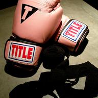 pink boxing gloves