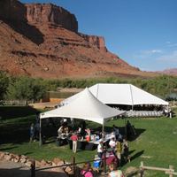 Concert Tent at Moab Music Festival