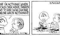 Early Peanuts comic strip #5