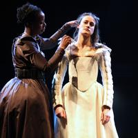 Noma Dumezweni (Nurse), Mariah Gale (Juliet) in the Royal Shakespeare Company's Romeo and Juliet