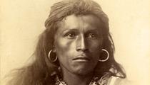 Tom Torlino, a Navajo student at the Carlisle Indian School, 1882