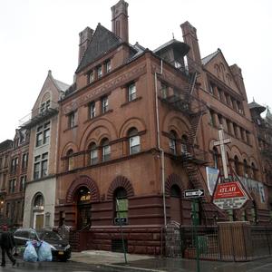 The outside of the Atlah Church is seen in the Harlem section of New York, Wednesday, Feb. 3, 2016. 