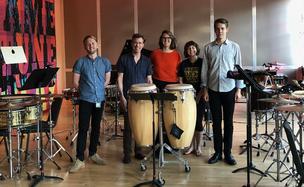Percussionists For Joan Tower's 'DNA'