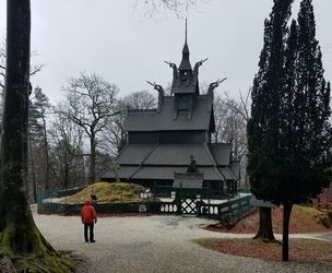 Fantoft Stave Church, (Fantoft stavkirke)