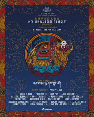 Tibet House Show Poster 2021