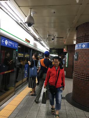 City Hall Station in Seoul, South Korea.