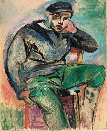 Henri Matisse (French, 1869–1954). Young Sailor I. 1906. Oil on canvas, 39 1/4 x 32 in. (99.7 x 81.3 cm)