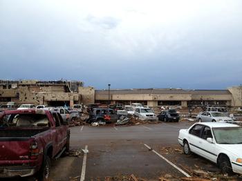 Moore, Oklahoma in the aftermath of Monday's tornado.