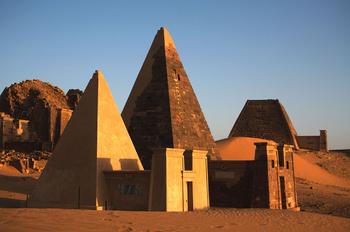 Meroe Pyraminds, in Nubia