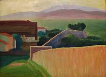 Walter Pach, "The Wall of the City," 1912