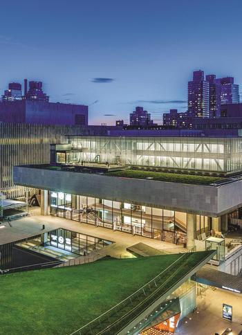 Hugh Hardy, architect. Claire Tow Theater at Lincoln Center.