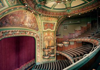 Hugh Hardy, architect. The renovated New Amsterdam Theatre, owned by Disney, has been vital to the rebirth of 42nd Street. 