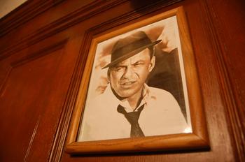 Frank Sinatra in a hat