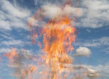 Joel Meyerowitz. Fire, France, 2011