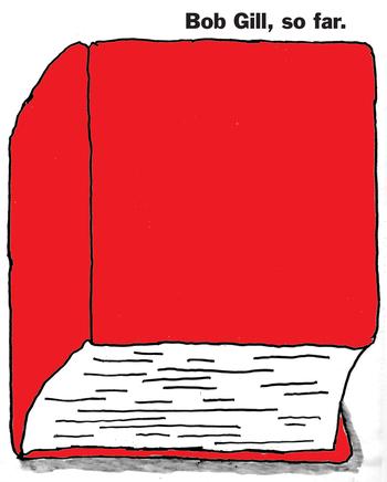 Cover of <em>Bob Gill, So Far,</em> published by Laurence King Publishers