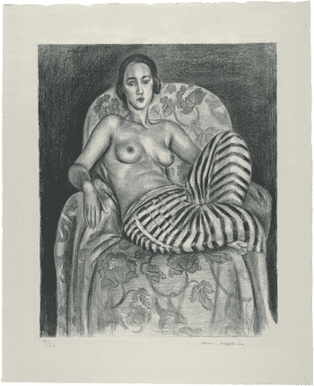 Henri Matisse, <em>Large Odalisque with Striped Pantaloons</em>, 1925. Henri Matisse, <em>Large Odalisque with Striped Pantaloons</em>, 1925.