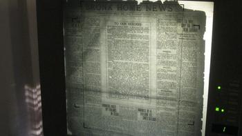 Bronx Home News archives on microfilm