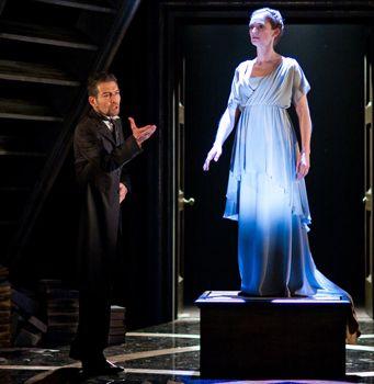 In "The Winter's Tale," Greg Hicks plays Leontes and Kelly Hunter plays Hermione. 