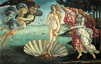 Botticelli's La nascita di Venere 