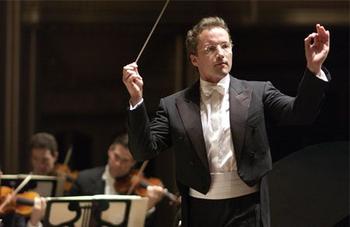 Franz Welser-Möst, conductor of the Cleveland Orchestra. Orchestra musicians went on strike last week to avert a five-percent pay cut.
