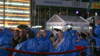 A soggy night, but fans could be thankful that Rheingold is the shortest of the four Ring operas, at just 2 1/2 hours.