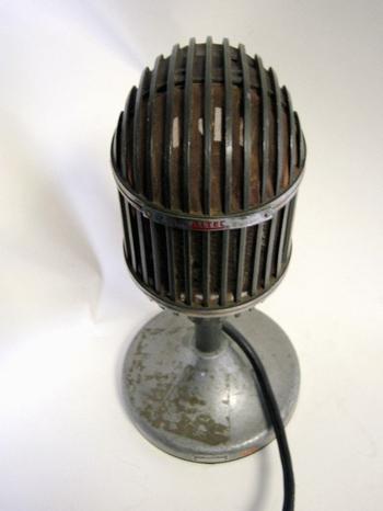 WNYC Altec (Western Electric) 639A "Bird Cage" Microphone