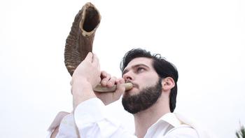 The shofar, an instrument most closely associated with Jewish festivals and religious texts.