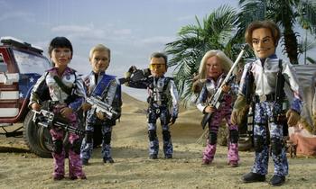The puppets in "Team America: World Police." Trey Parker, of "South Park" fame directed the 2004 film.