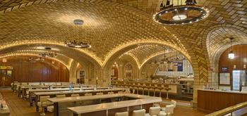 The Oyster Bar in Grand Central Terminal.