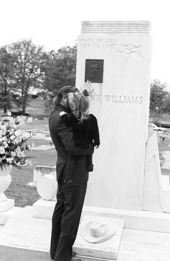 "Baby, your Grandpa was a man named Hank Williams." 