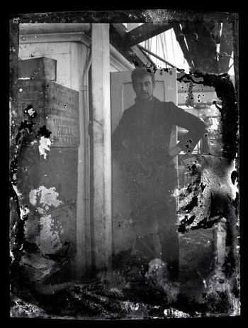 This photo of Alexander Stevens, Chief Scientist, on board the Aurora as part of Ernest Shackleton’s Ross Sea Party (1914-1917), had never been seen before December, 2013. 