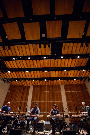 So Percussion & Buke and Gase perform at the Ecstatic Music Festival on March 26, 2014