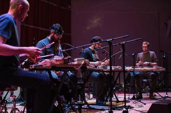 So Percussion & Buke and Gase perform at the Ecstatic Music Festival on March 26, 2014