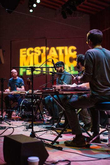 So Percussion & Buke and Gase perform at the Ecstatic Music Festival on March 26, 2014
