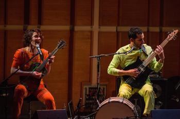 So Percussion & Buke and Gase perform at the Ecstatic Music Festival on March 26, 2014